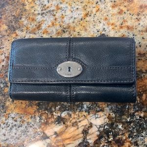 Fossil wallet. Leather